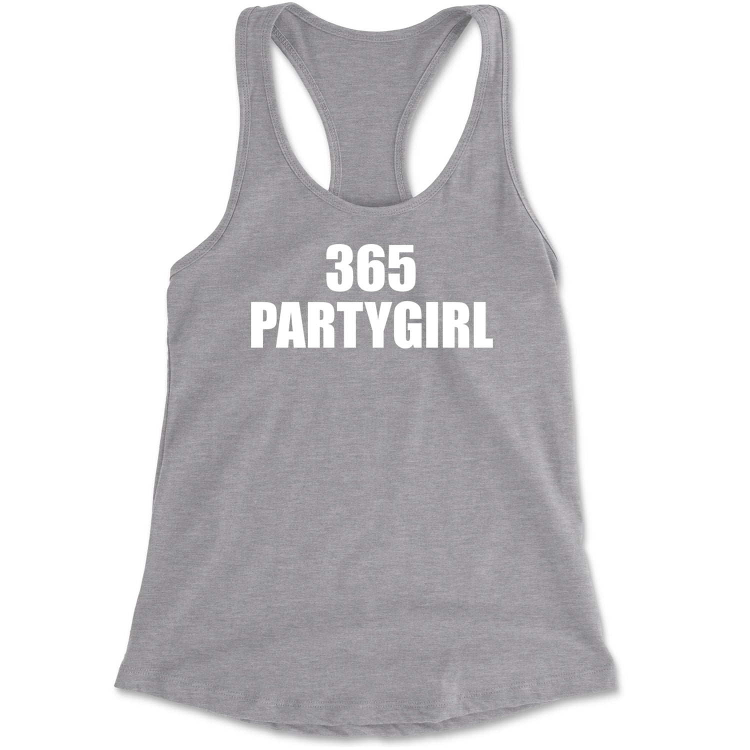 365 Party Girl Brat Girl Summer Racerback Tank Top for Women Black