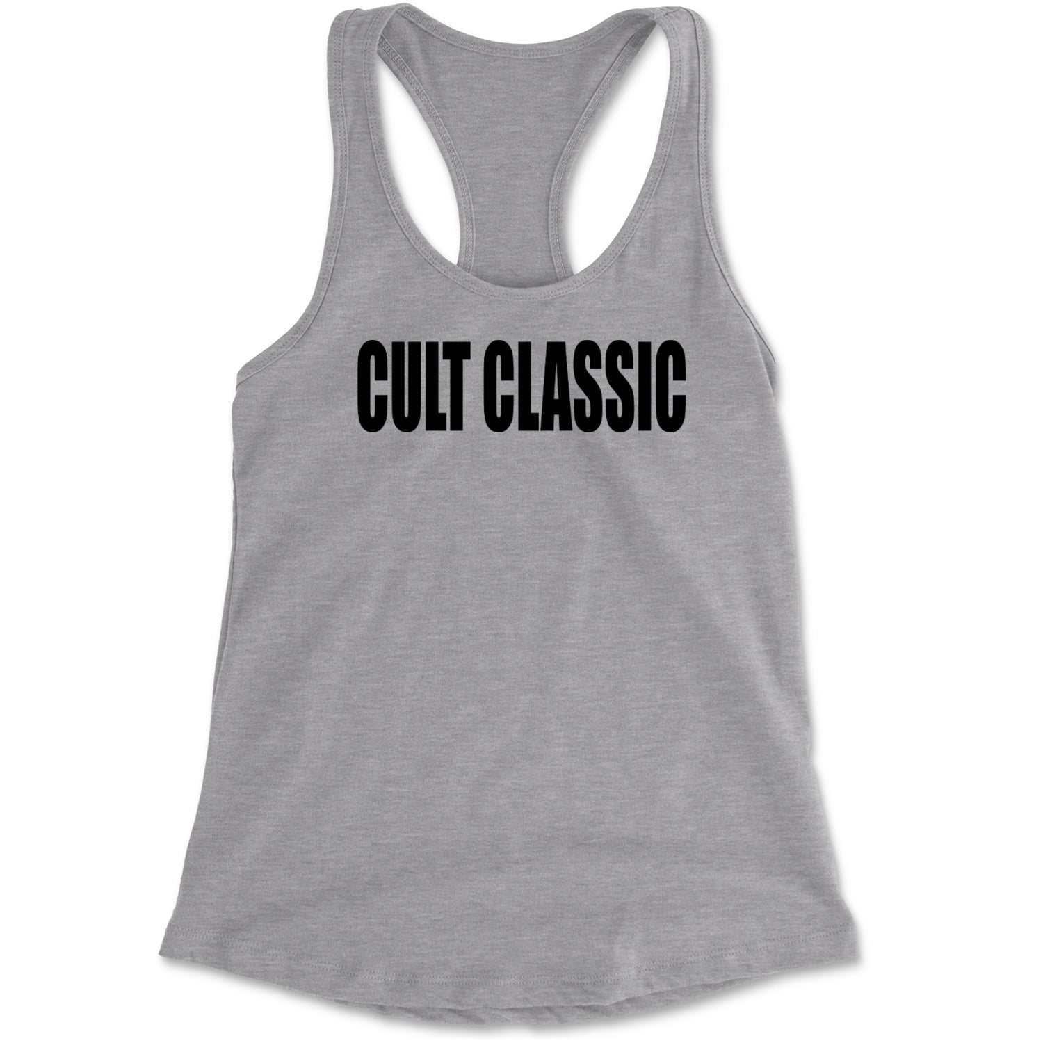 Cult Classic Pop Music Club Racerback Tank Top for Women Navy Blue