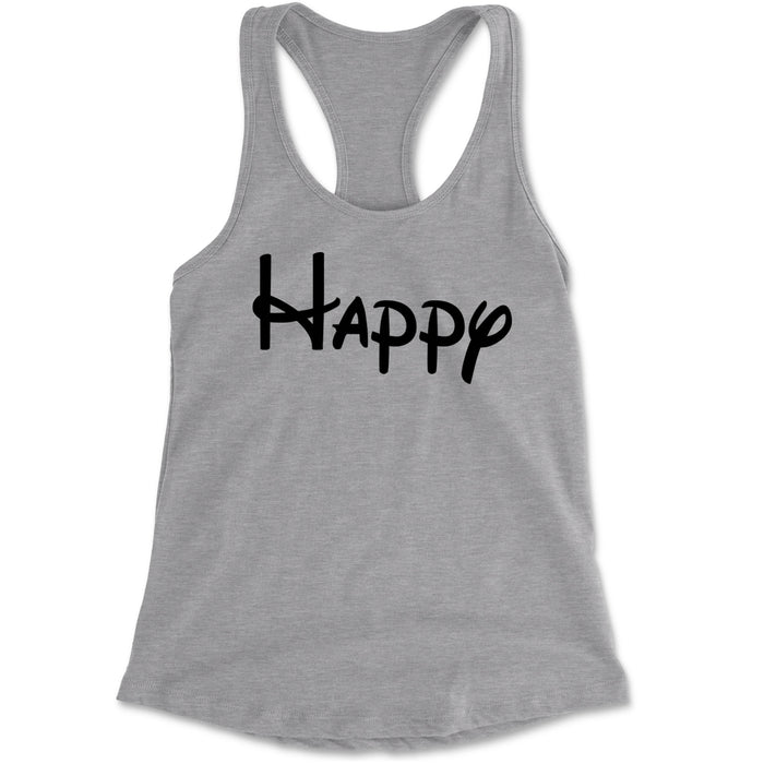 Happy - 7 Dwarfs Costume Racerback Tank Top for Women