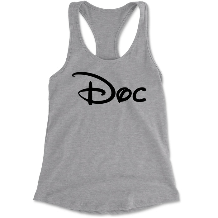 Doc - 7 Dwarfs Costume Racerback Tank Top for Women