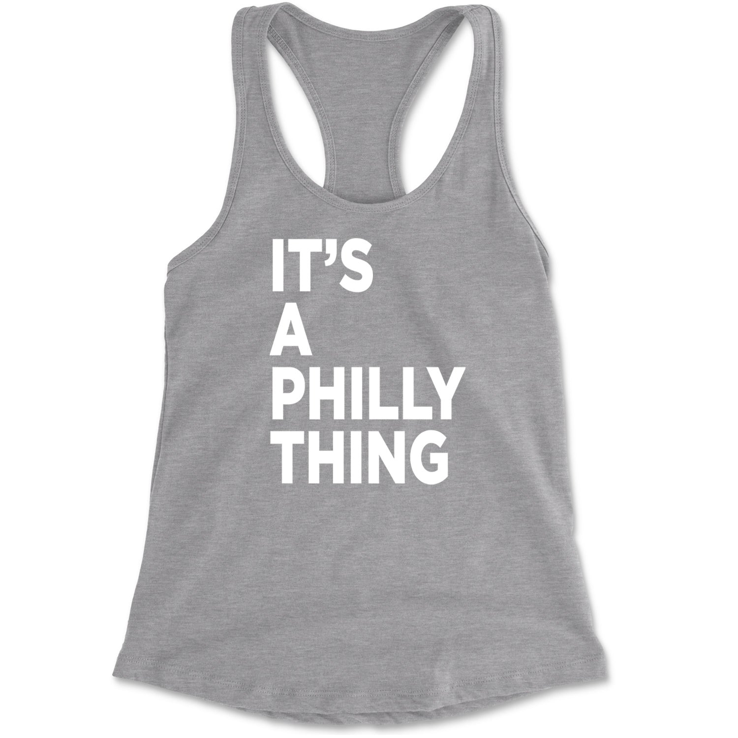 PHILLY It's A Philly Thing Racerback Tank Top for Women Black