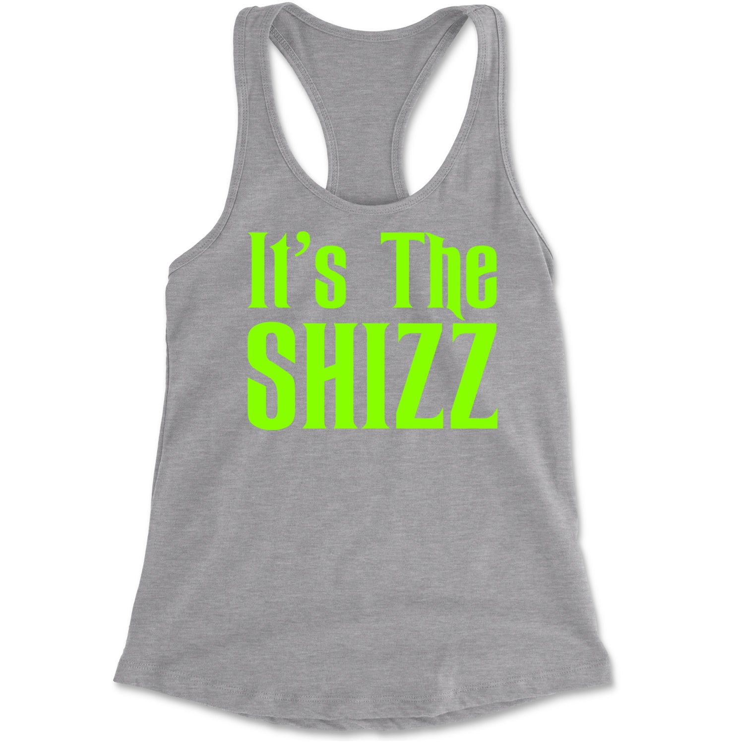 It's The Shizz Magical Racerback Tank Top for Women Black