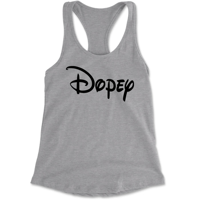 Dopey - 7 Dwarfs Costume Racerback Tank Top for Women