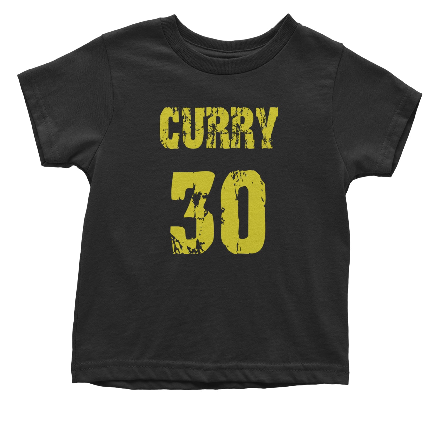 Curry #30 Infant One-Piece Romper Bodysuit and Toddler T-shirt Black