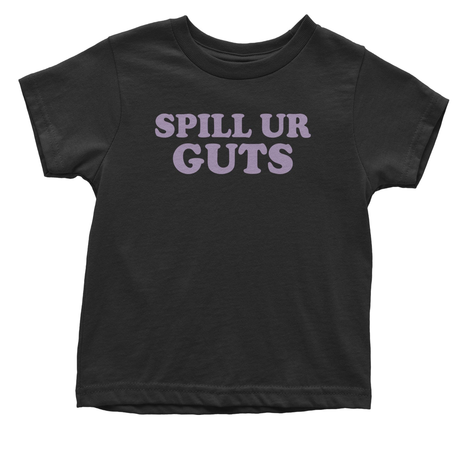 Spill Ur Guts Music Infant One-Piece Romper Bodysuit and Toddler T-shirt Black