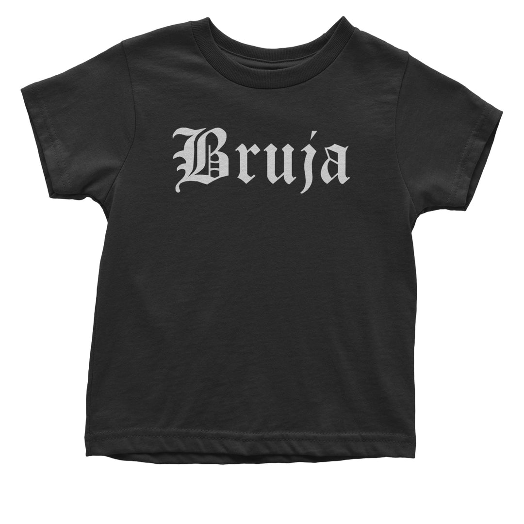 Bruja Gothic Spanish Witch Infant One-Piece Romper Bodysuit and Toddler T-shirt Black