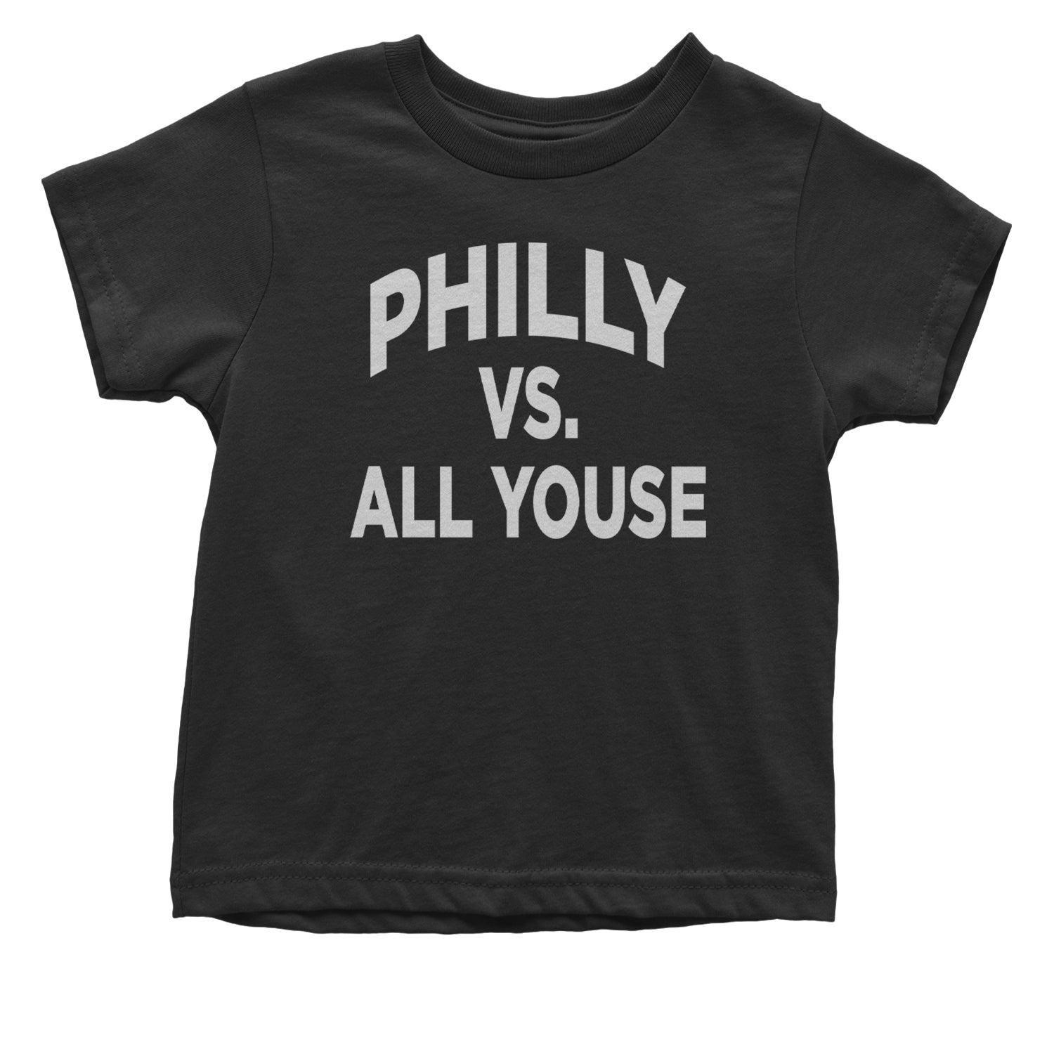 Philly Vs. All Youse Philly Thing Infant One-Piece Romper Bodysuit and Toddler T-shirt Black