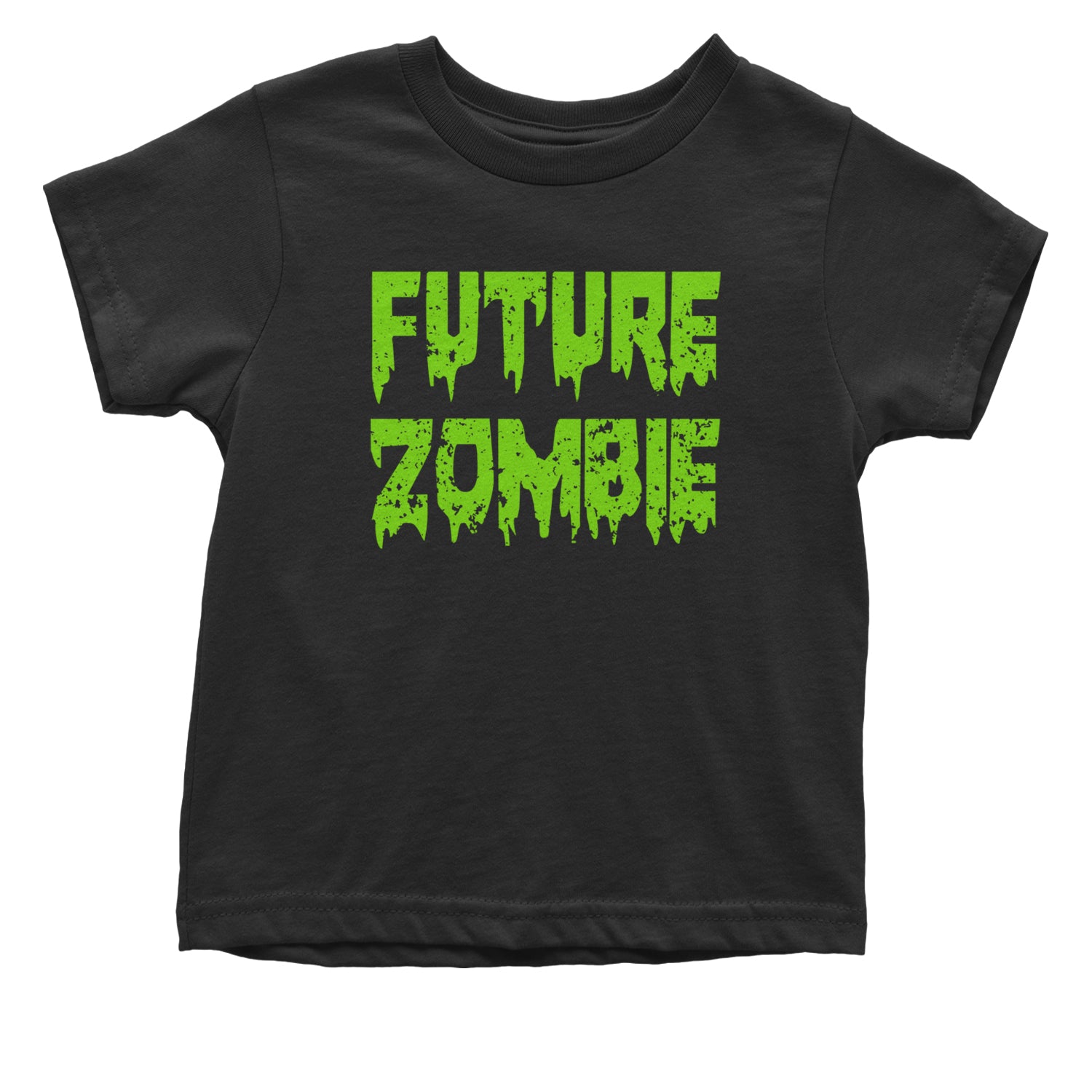 Future Zombie Horror Infant One-Piece Romper Bodysuit and Toddler T-shirt Black