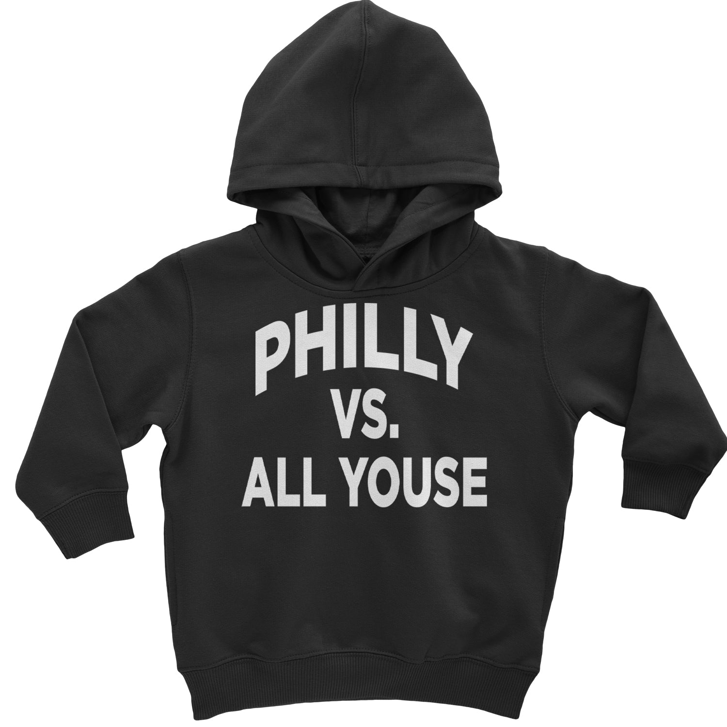 Philly Vs. All Youse Philly Thing Toddler Hoodie And Infant Fleece Romper Black