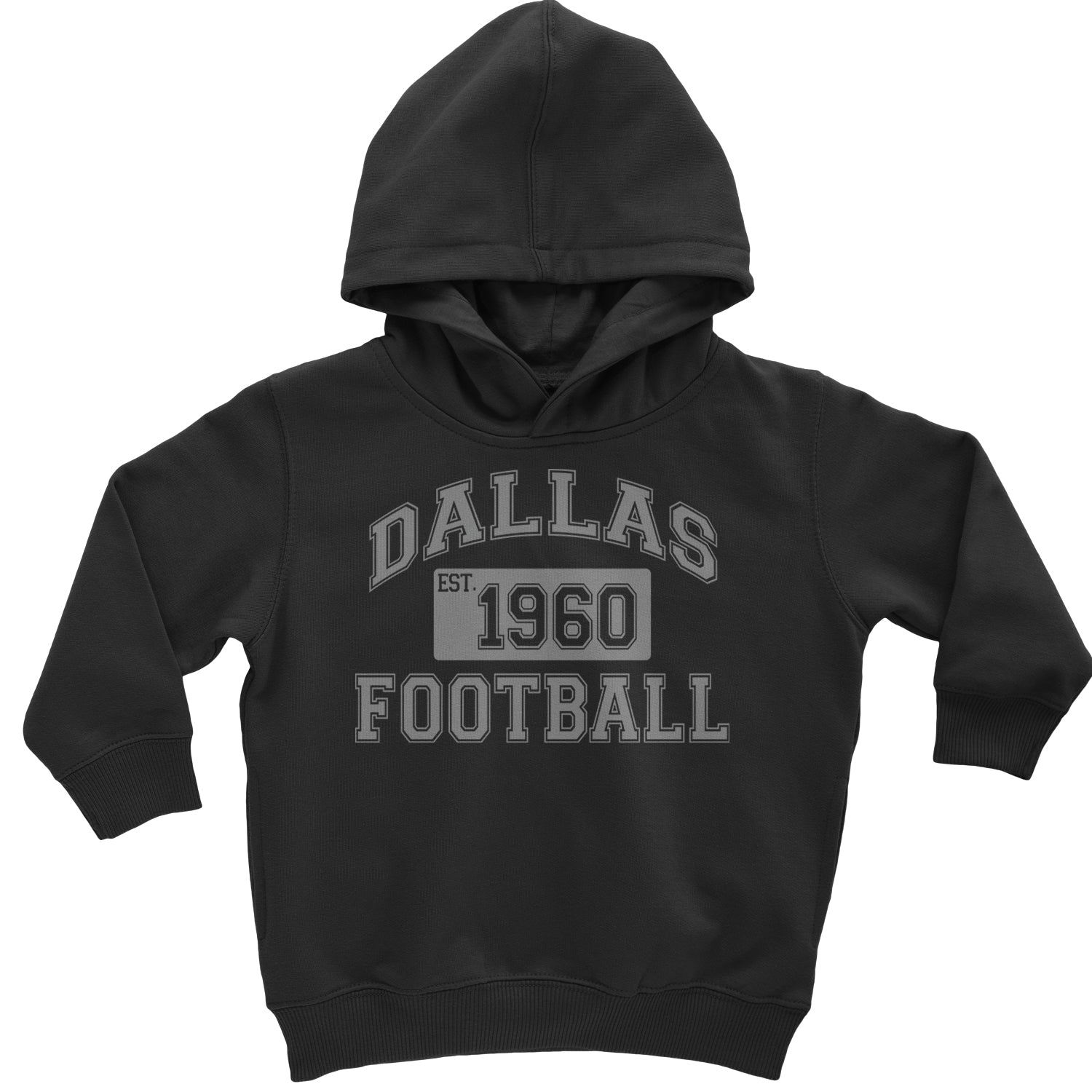 Dallas Football Established 1960 Toddler Hoodie And Infant Fleece Romper Navy Blue