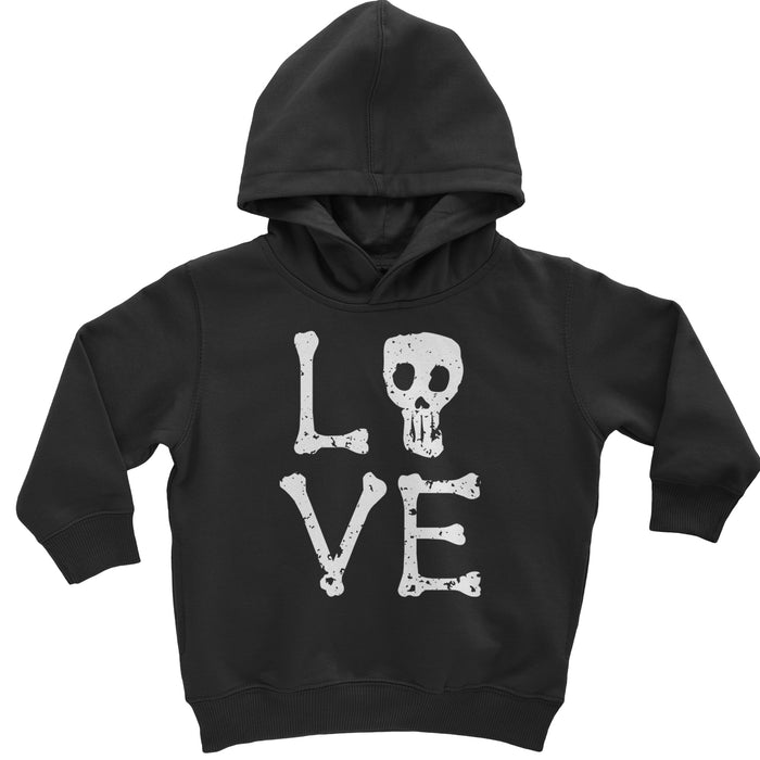 Love Skeleton Bones Toddler Hoodie Or Infant Fleece Romper