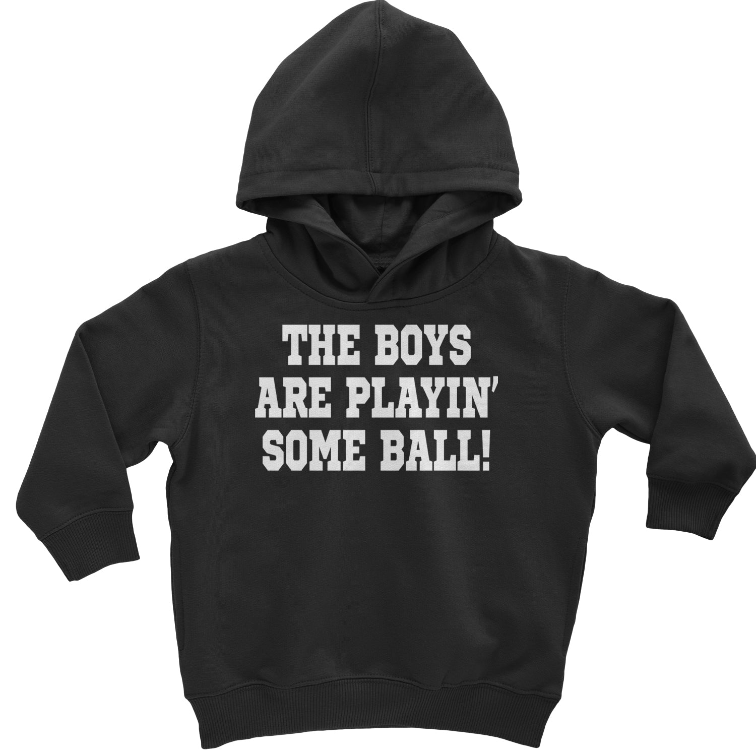 The Boys Are Playing Some Baseball Toddler Hoodie And Infant Fleece Romper