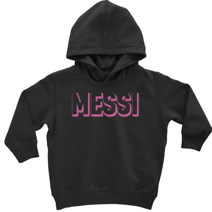 Messi OUTLINE Miami Futbol Toddler Hoodie Or Infant Fleece Romper