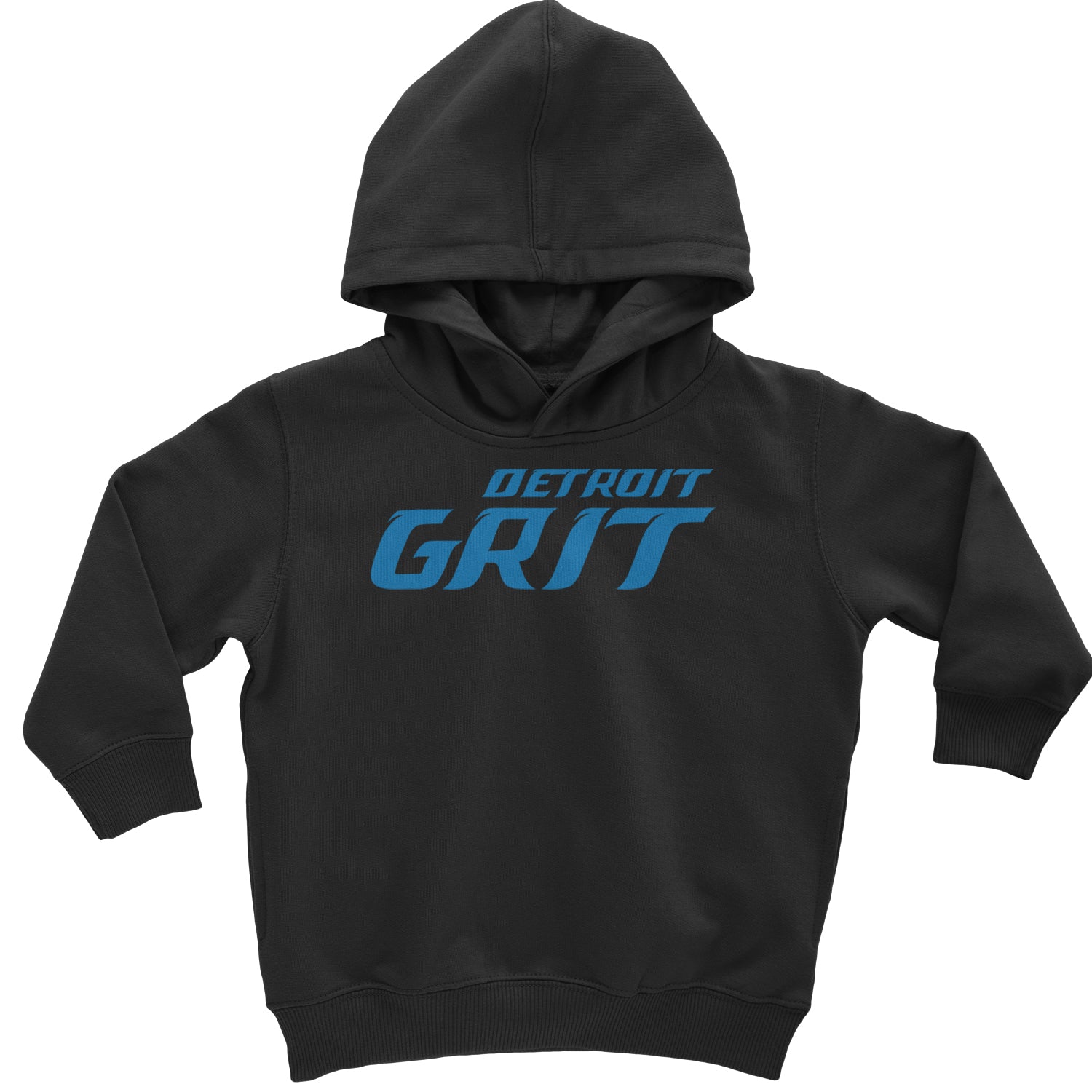 Grit Detroit Football Hard Knocks Toddler Hoodie And Infant Fleece Romper Heather Grey