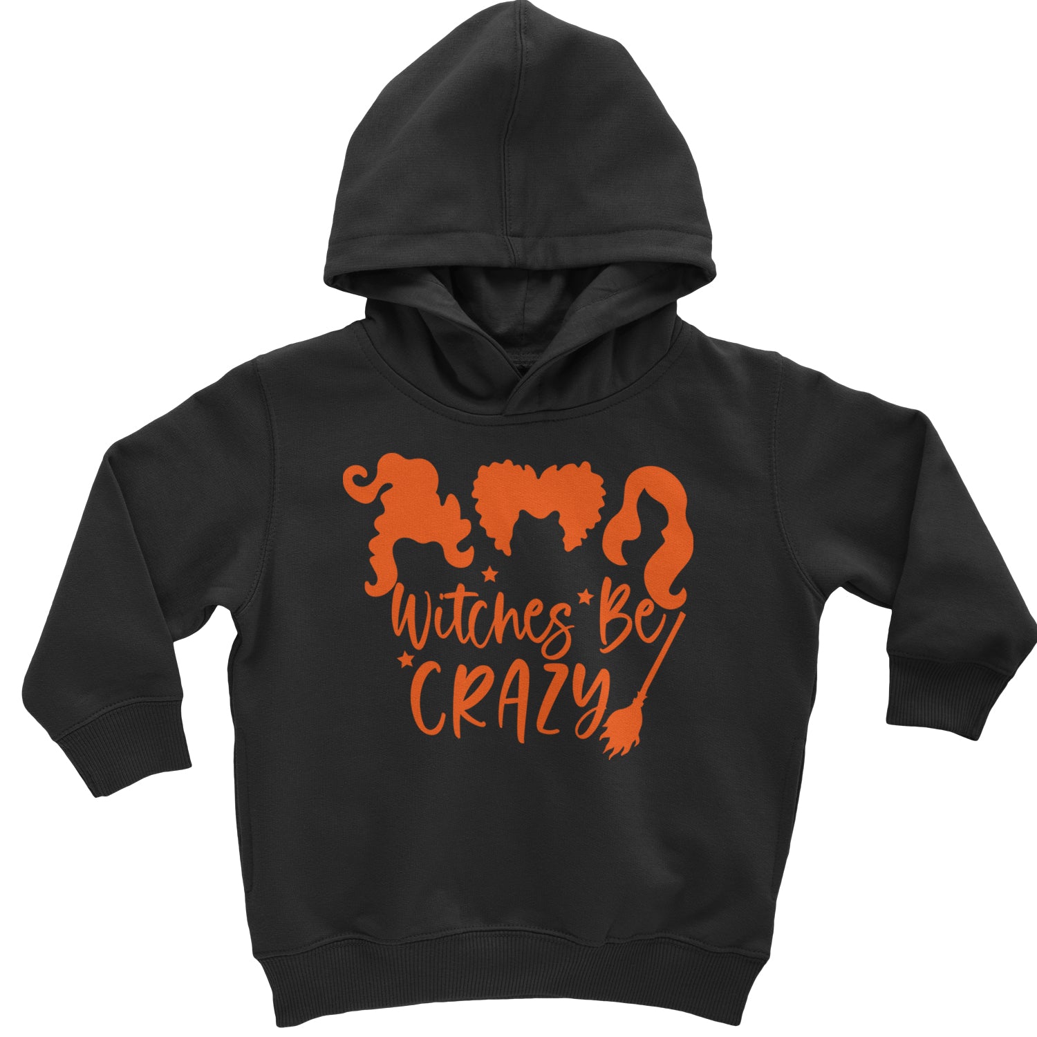 Witches Be Crazy Hocus Pocus Toddler Hoodie And Infant Fleece Romper Black