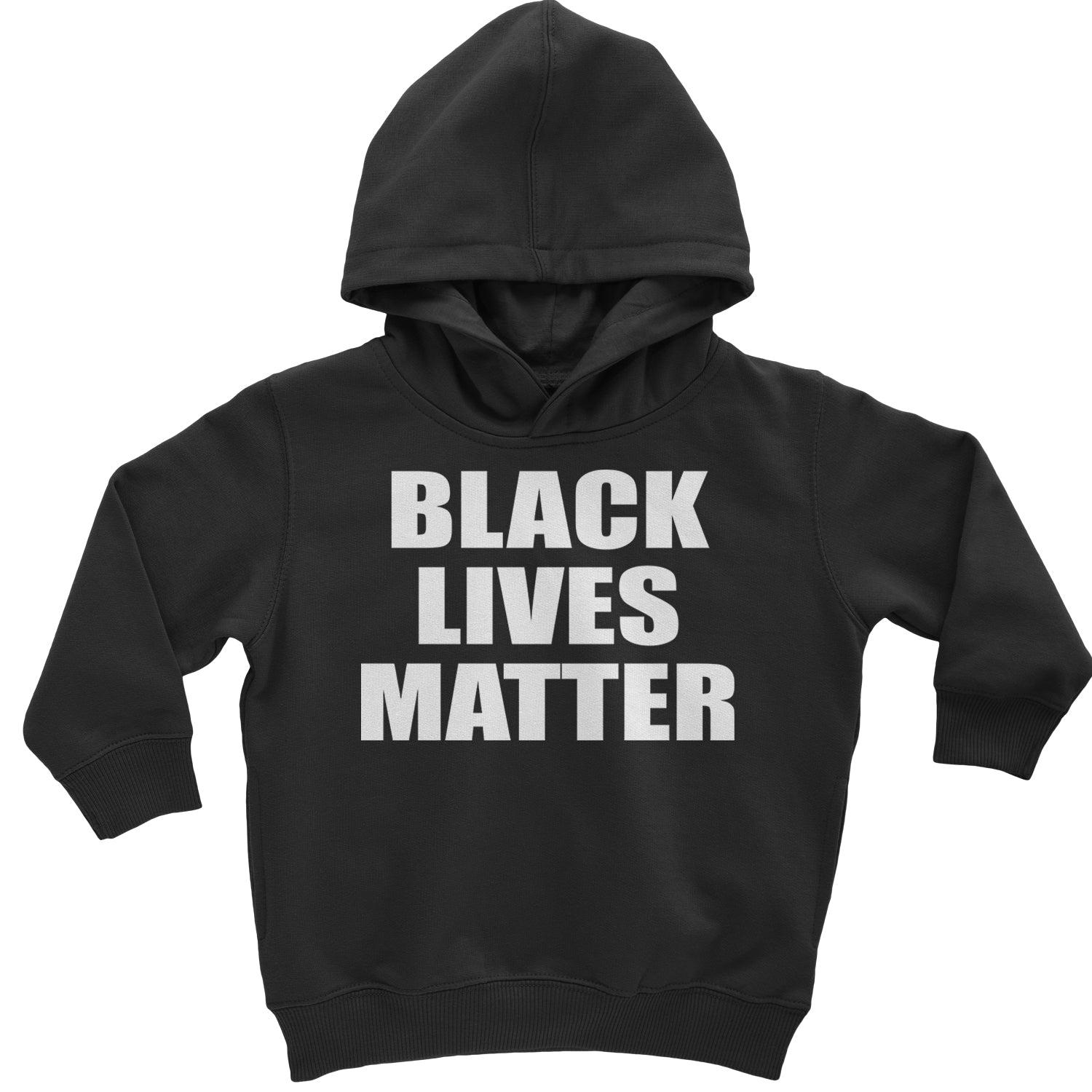 Black Lives Matter BLM Toddler Hoodie And Infant Fleece Romper Black