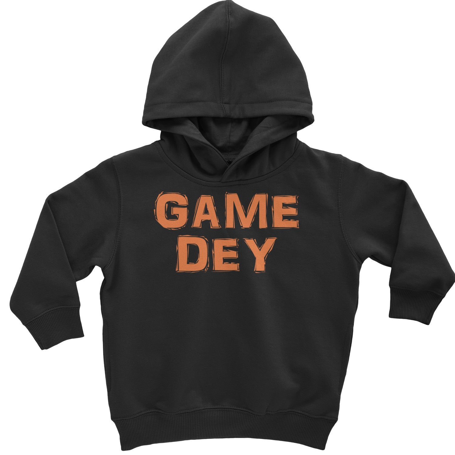 Game Dey Cincinnati Football Toddler Hoodie And Infant Fleece Romper Black