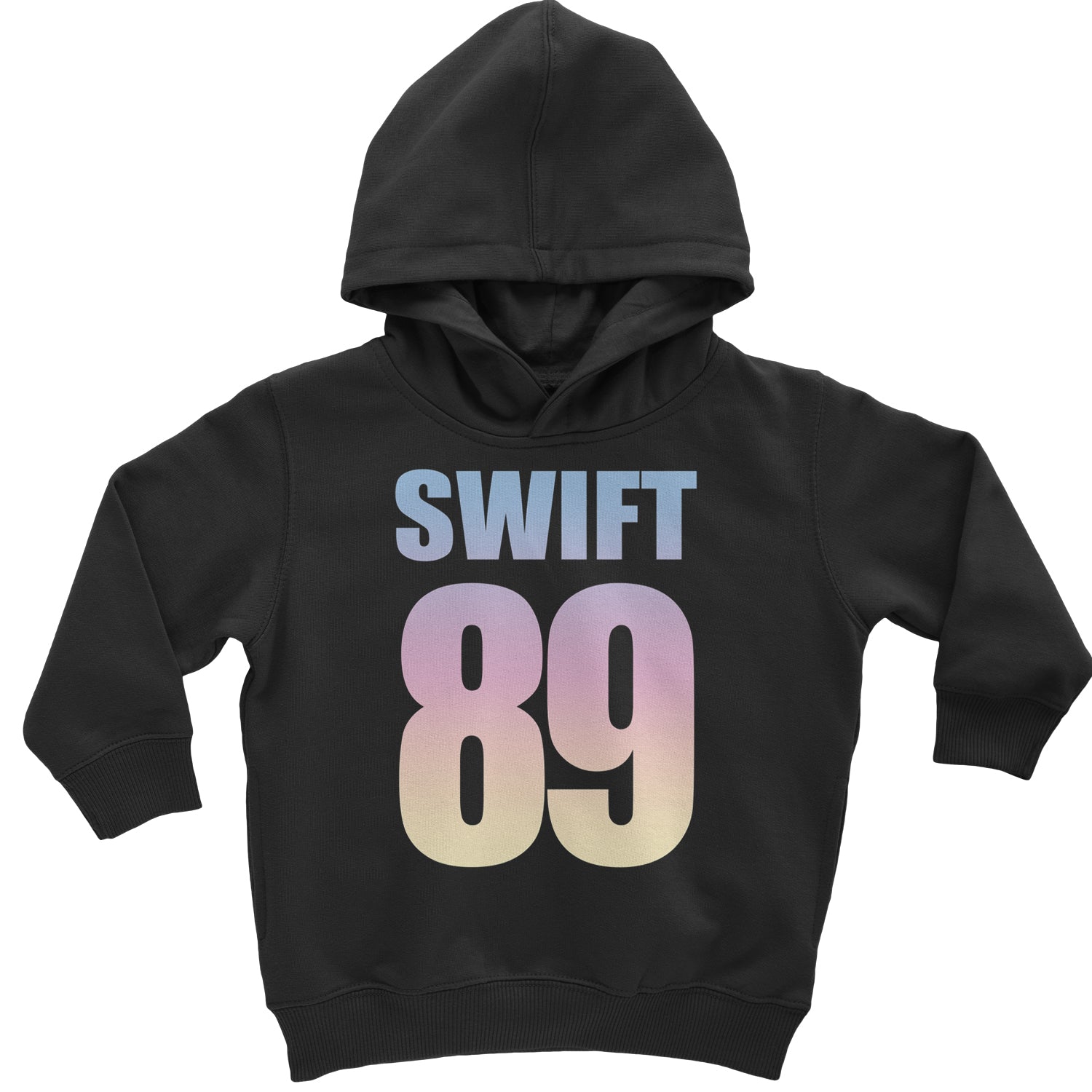 Lover Era Swift 89 Birth Year Music Fan TTPD Toddler Hoodie And Infant Fleece Romper Black