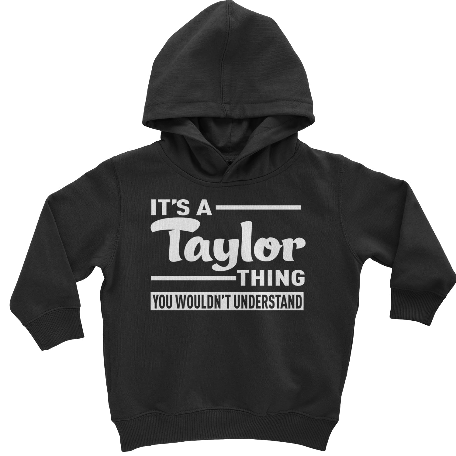 It's A Taylor Thing, You Wouldn't Understand TTPD Toddler Hoodie And Infant Fleece Romper Black