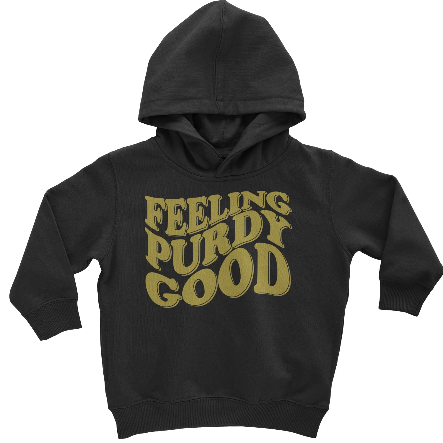 Feeling Purdy Good San Francisco Toddler Hoodie And Infant Fleece Romper Black