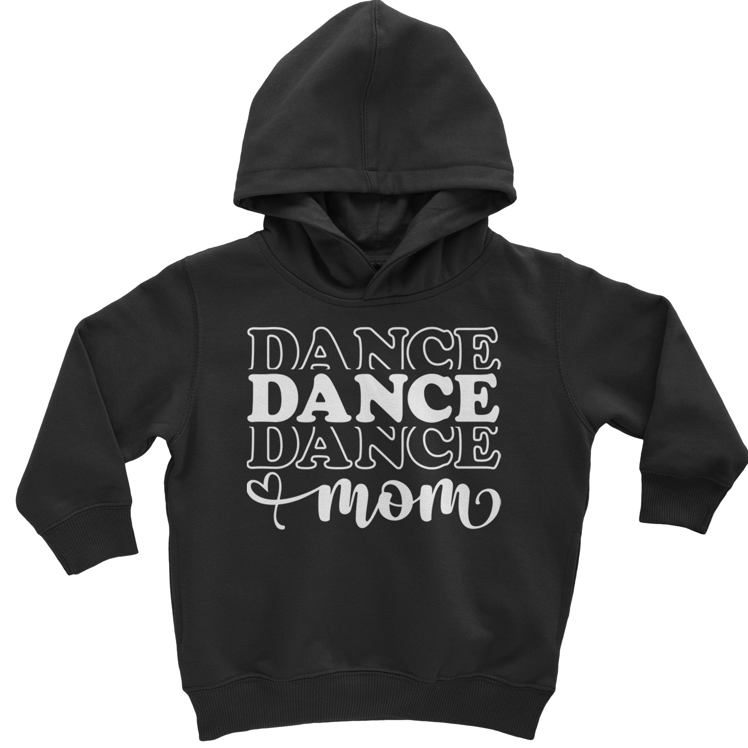 Dance Mom Toddler Hoodie And Infant Fleece Romper Black