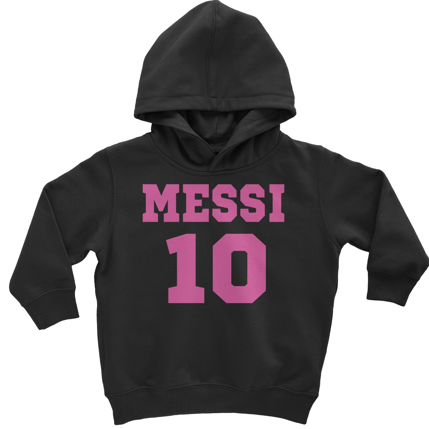 Messi World Soccer Futbol Messiami Toddler Hoodie And Infant Fleece Romper Black