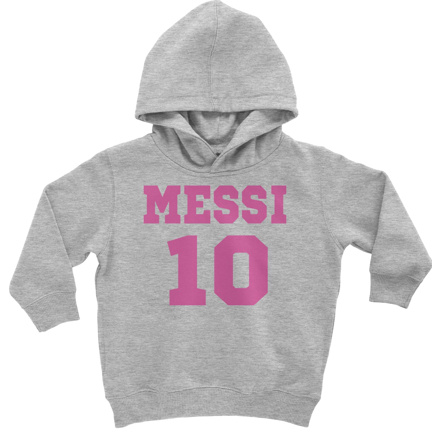 Messi World Soccer Futbol Messiami Toddler Hoodie And Infant Fleece Romper Heather Grey