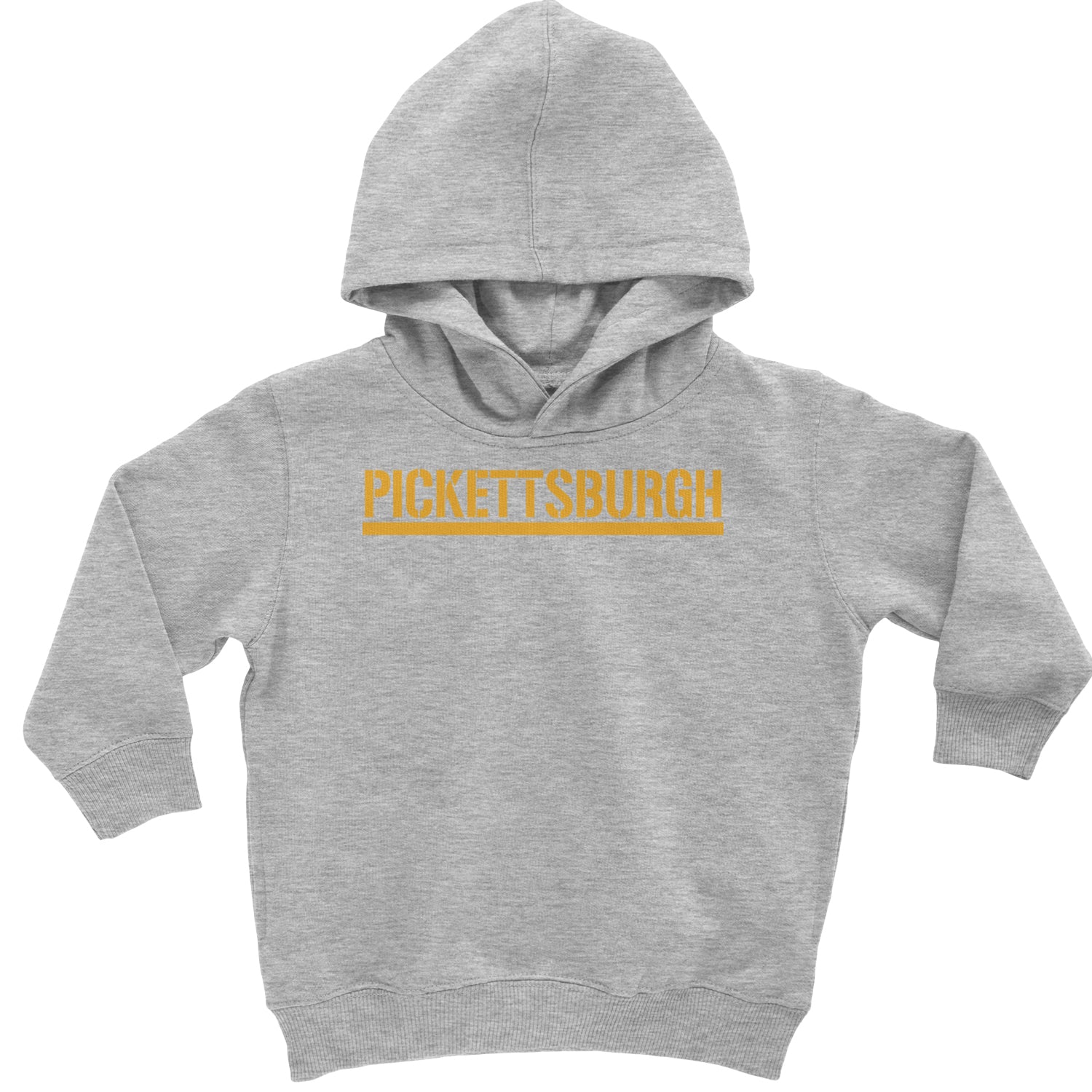 Pickettsburgh Pittsburgh Football Toddler Hoodie And Infant Fleece Romper Heather Grey