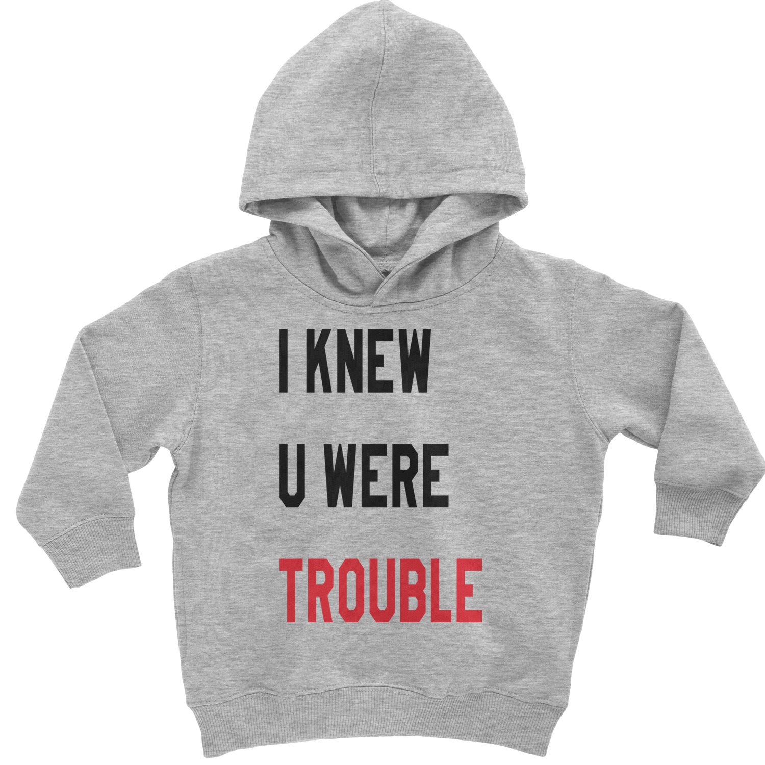 I Knew You Were Trouble New TTPD Era Toddler Hoodie And Infant Fleece Romper