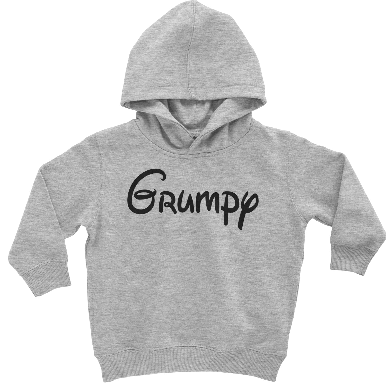 Grumpy - 7 Dwarfs Costume Toddler Hoodie And Infant Fleece Romper Heather Grey