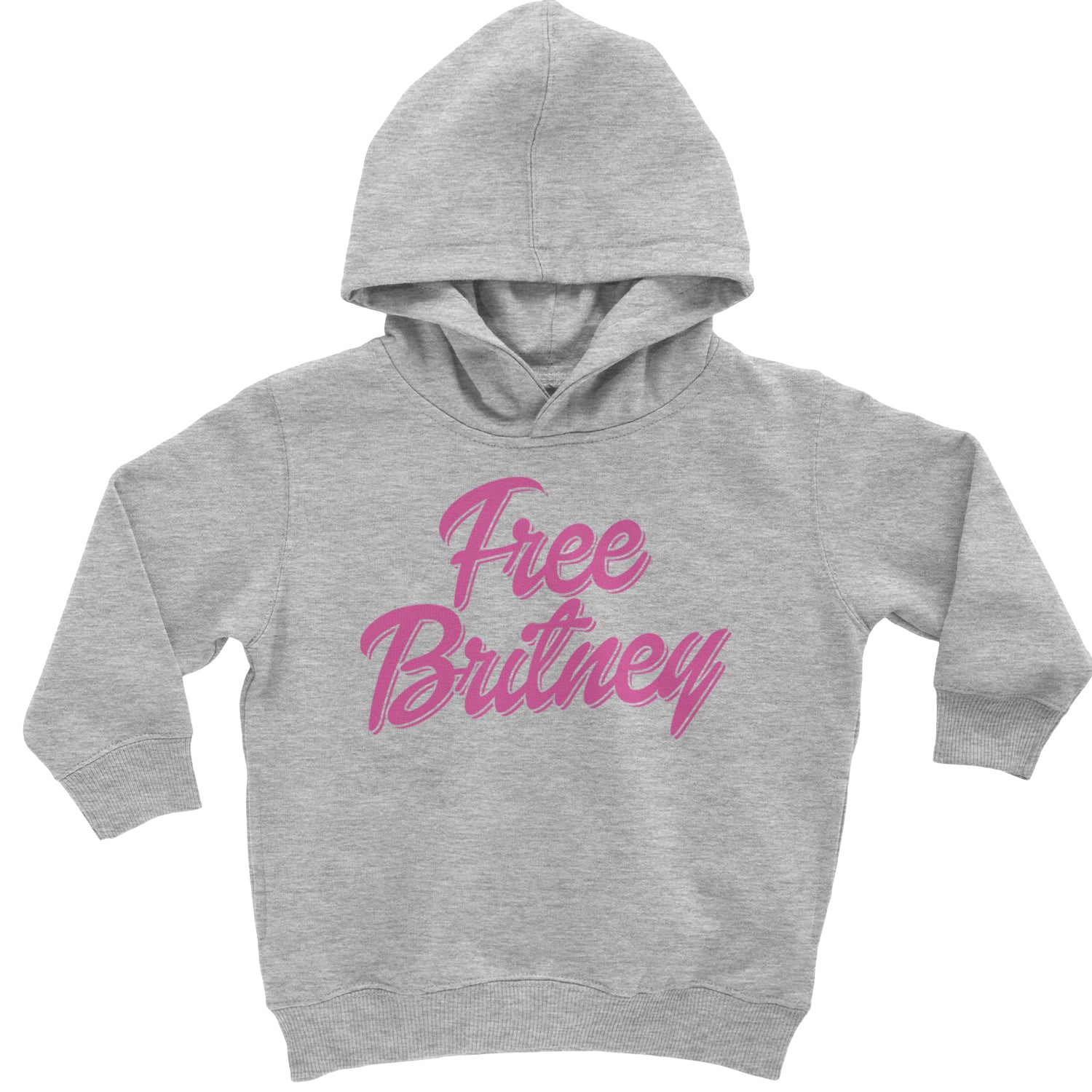 Pink Free Britney Toddler Hoodie And Infant Fleece Romper Heather Grey