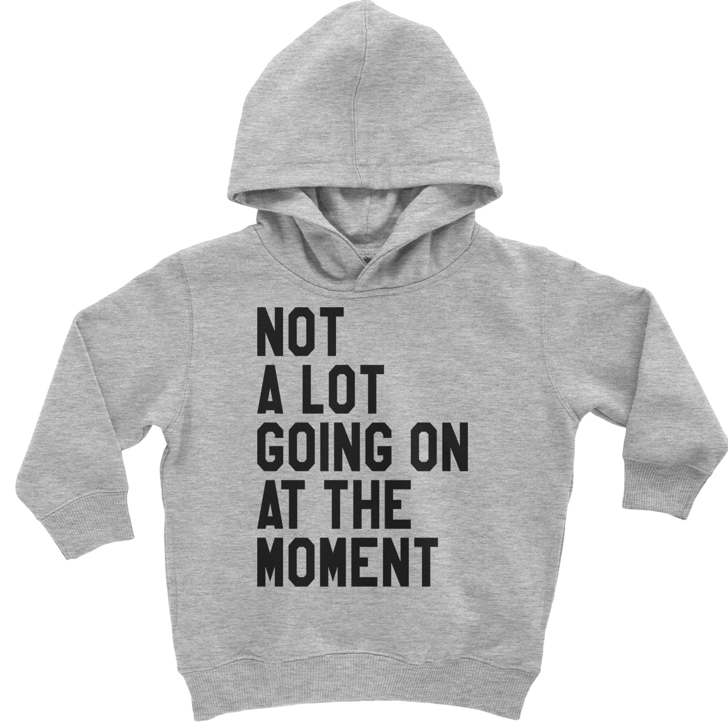 NOT A Lot Going On At The Moment Feeling 22 TTPD Toddler Hoodie And Infant Fleece Romper Heather Grey