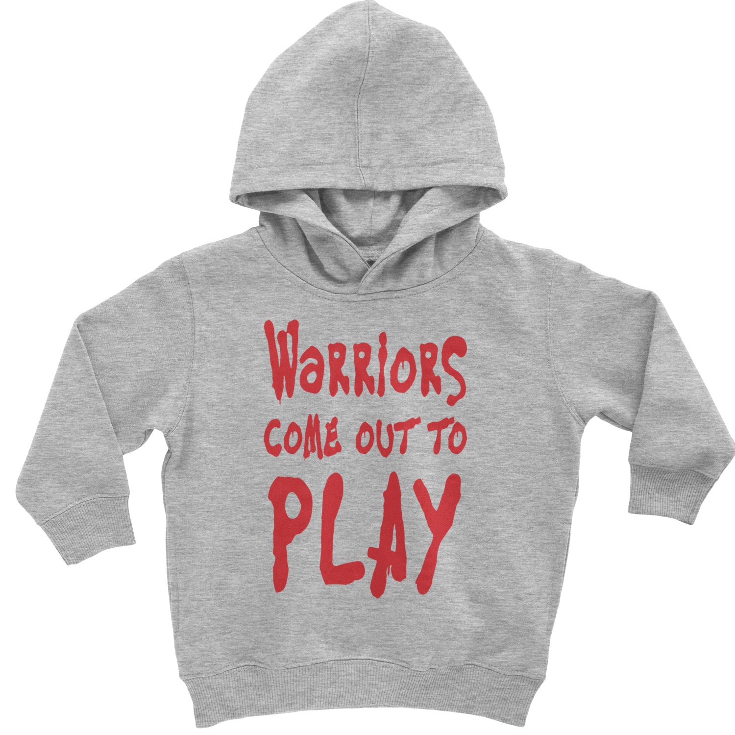 Warriors Come Out To Play  Toddler Hoodie And Infant Fleece Romper Heather Grey