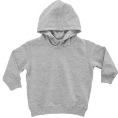 Basics - Pure &amp; Simple Blank Apparel Toddler Hoodie And Infant Fleece Romper Heather Grey