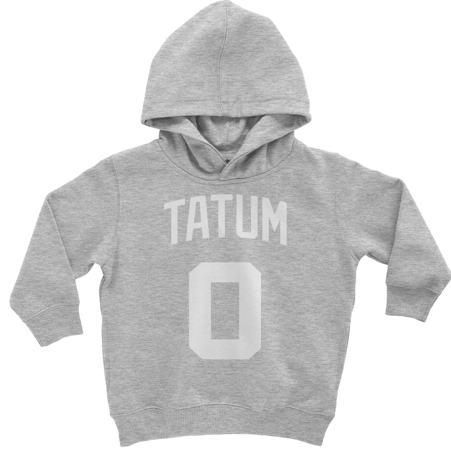 Tatum #0 Boston Basketball Toddler Hoodie And Infant Fleece Romper Heather Grey