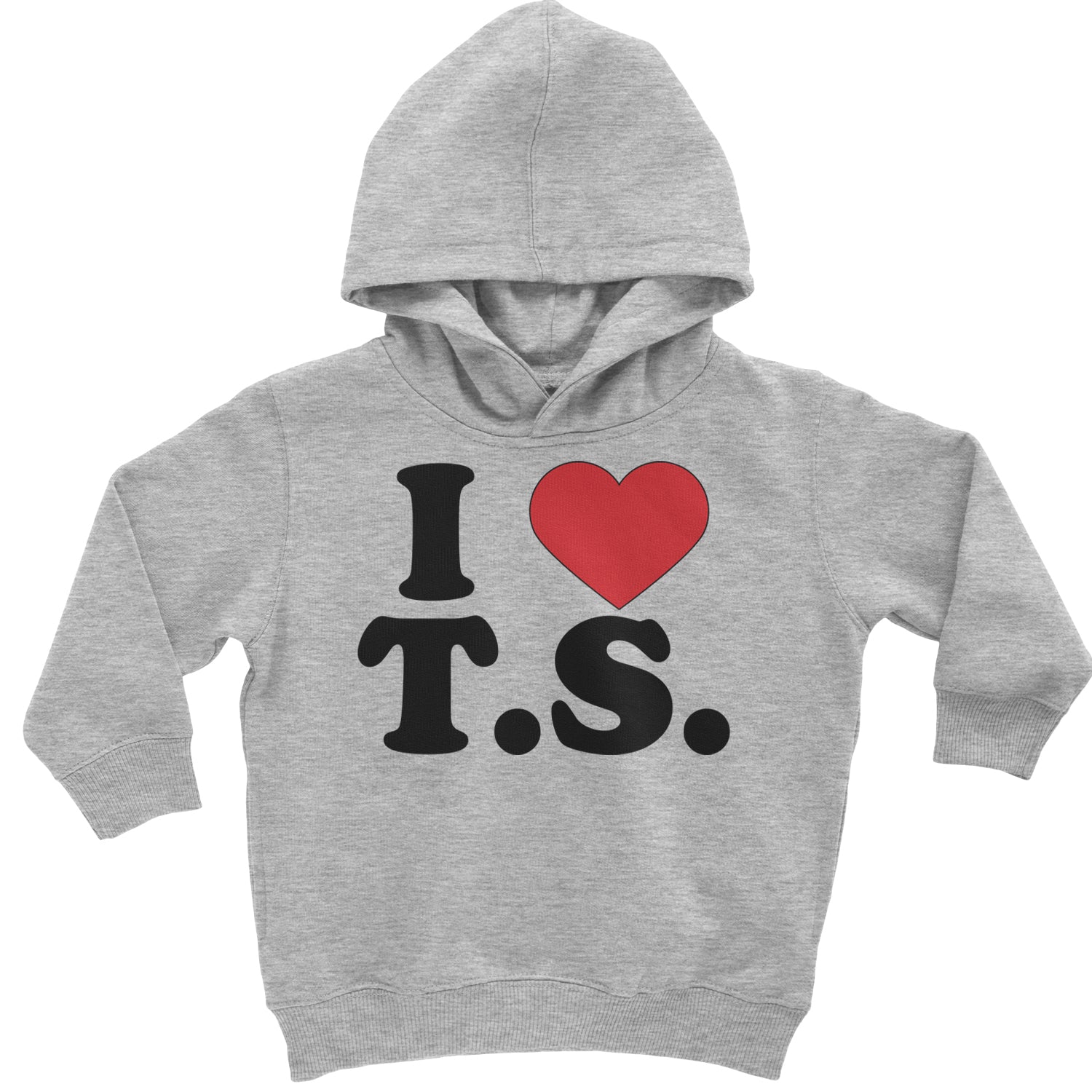 I Heart T.S. Concert Music Lover  Toddler Hoodie And Infant Fleece Romper Heather Grey