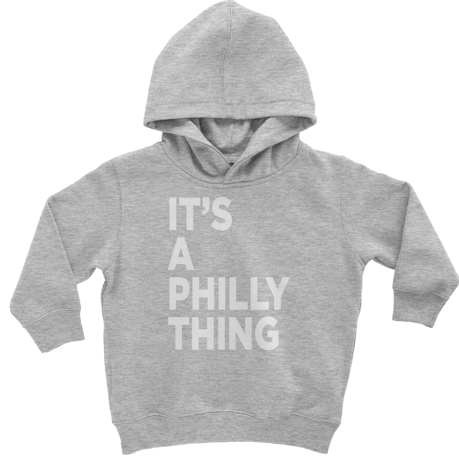 PHILLY It's A Philly Thing Toddler Hoodie And Infant Fleece Romper Heather Grey