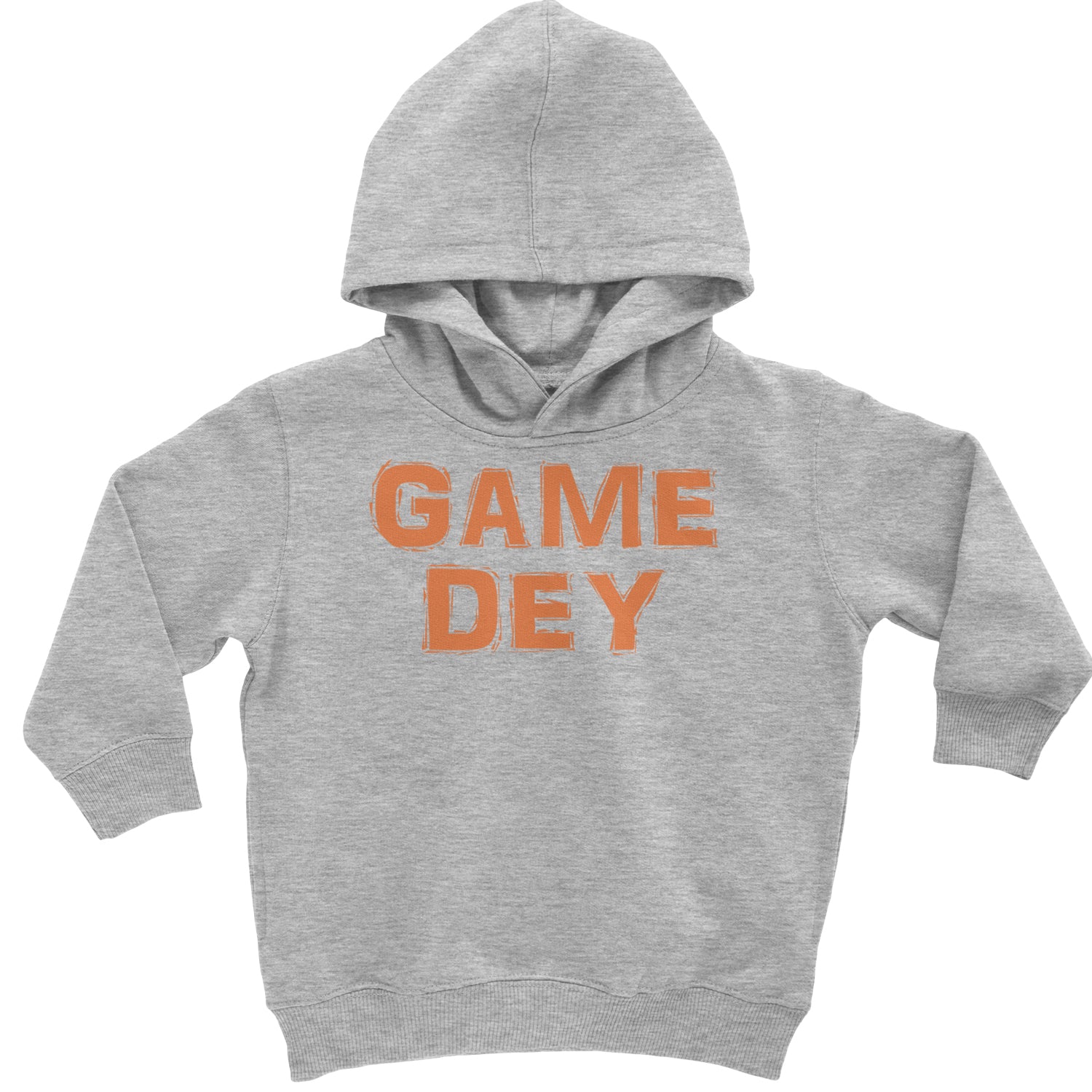 Game Dey Cincinnati Football Toddler Hoodie And Infant Fleece Romper Heather Grey