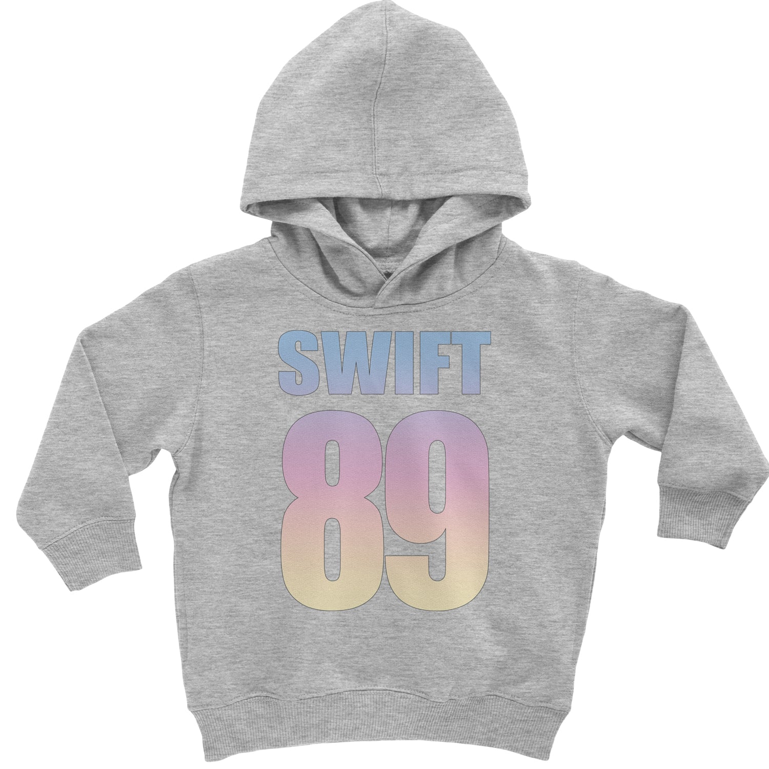 Lover Era Swift 89 Birth Year Music Fan TTPD Toddler Hoodie And Infant Fleece Romper Heather Grey