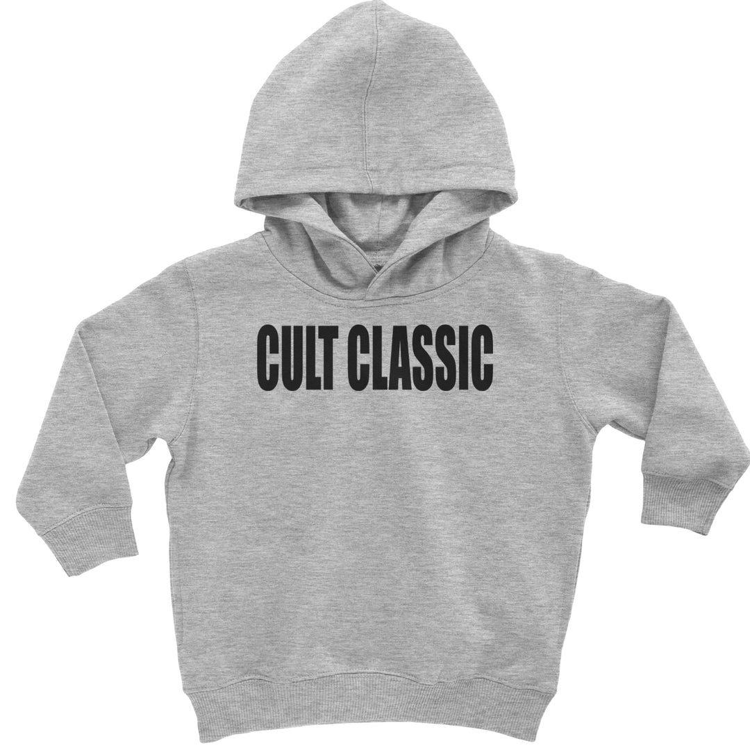 Cult Classic Pop Music Club Toddler Hoodie And Infant Fleece Romper Heather Grey