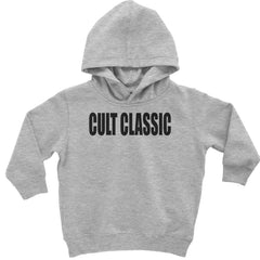 Cult Classic Pop Music Club Toddler Hoodie And Infant Fleece Romper Heather Grey