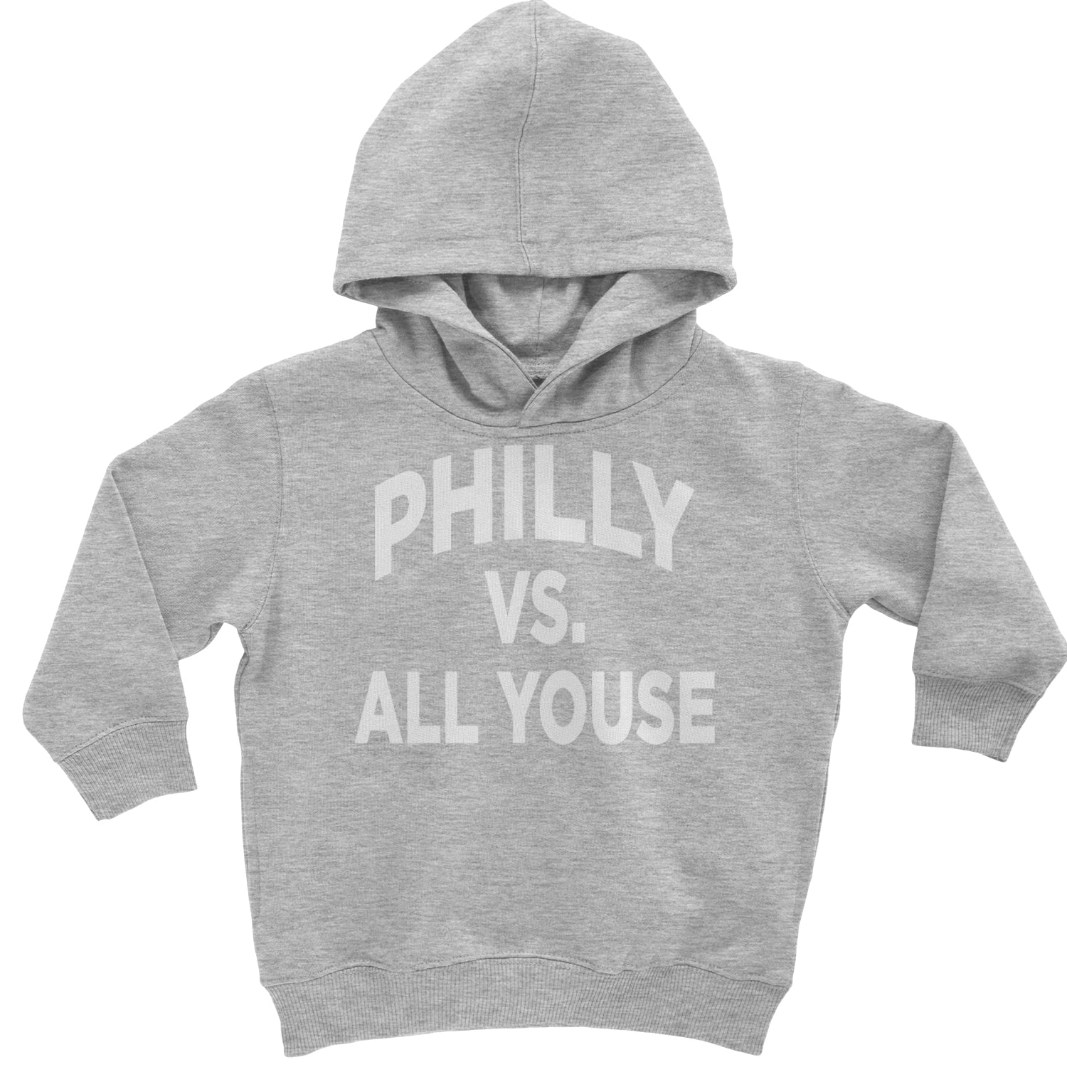 Philly Vs. All Youse Philly Thing Toddler Hoodie And Infant Fleece Romper Heather Grey