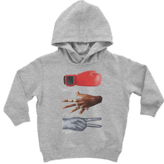 Tyson Jordan Jackson Iconic Michaels Toddler Hoodie And Infant Fleece Romper Heather Grey