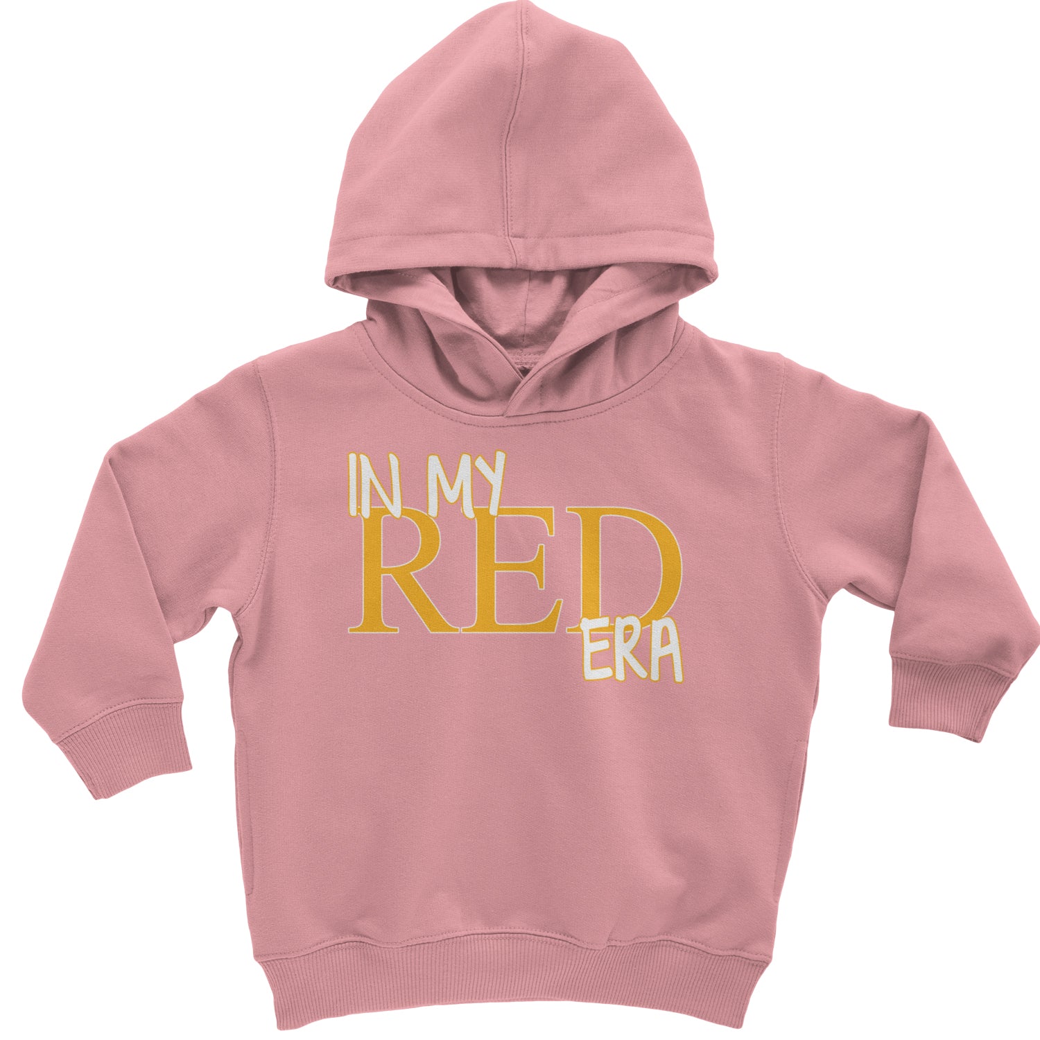 In My Red Era Kansas City Toddler Hoodie And Infant Fleece Romper Mauve