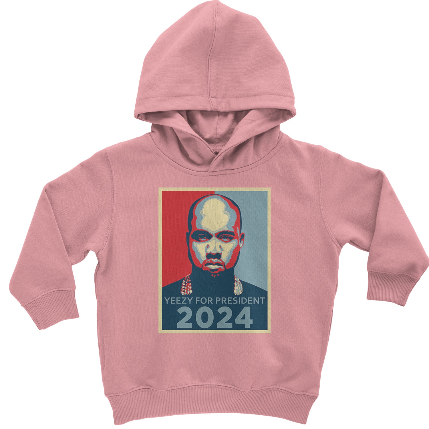 Yeezus For President Vote for Ye Toddler Hoodie And Infant Fleece Romper Mauve
