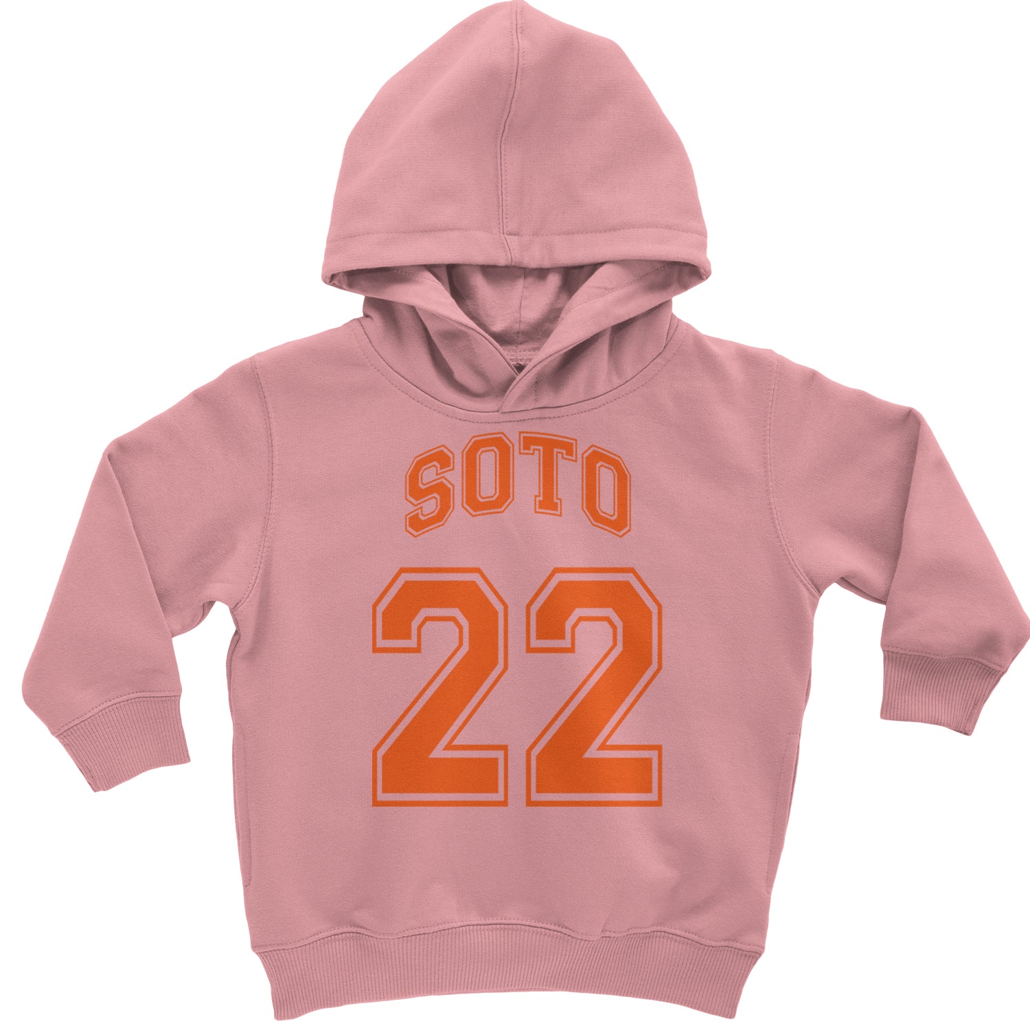 Soto Number 22 Toddler Hoodie And Infant Fleece Romper Mauve