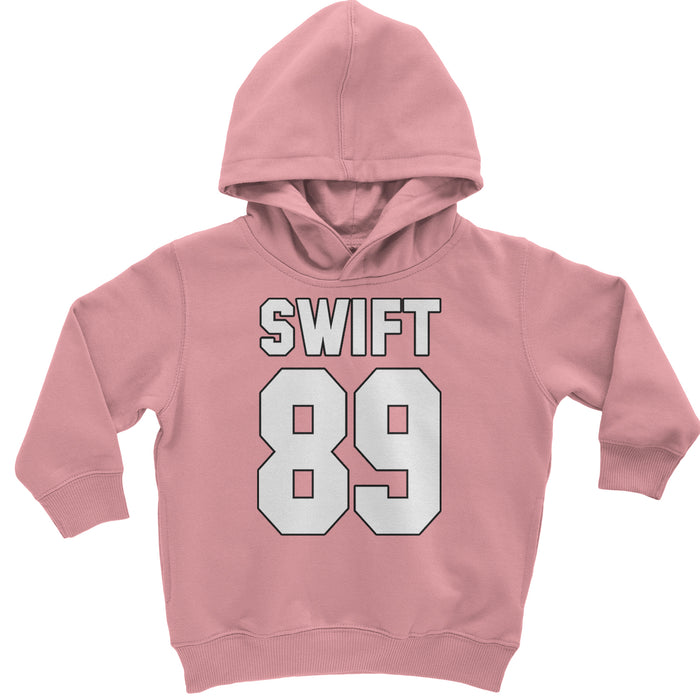 Swift 89 Birth Year Music Fan Era Poets Department Lover Toddler Hoodie Or Infant Fleece Romper