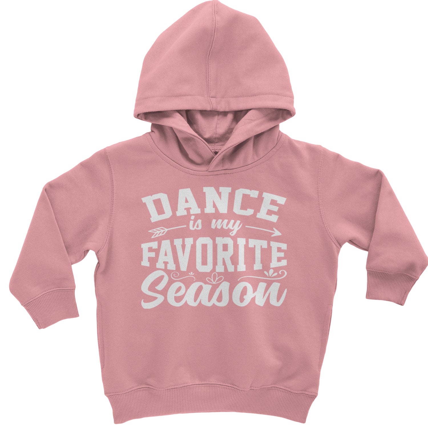 Dance Is My Favorite Season Toddler Hoodie And Infant Fleece Romper Mauve