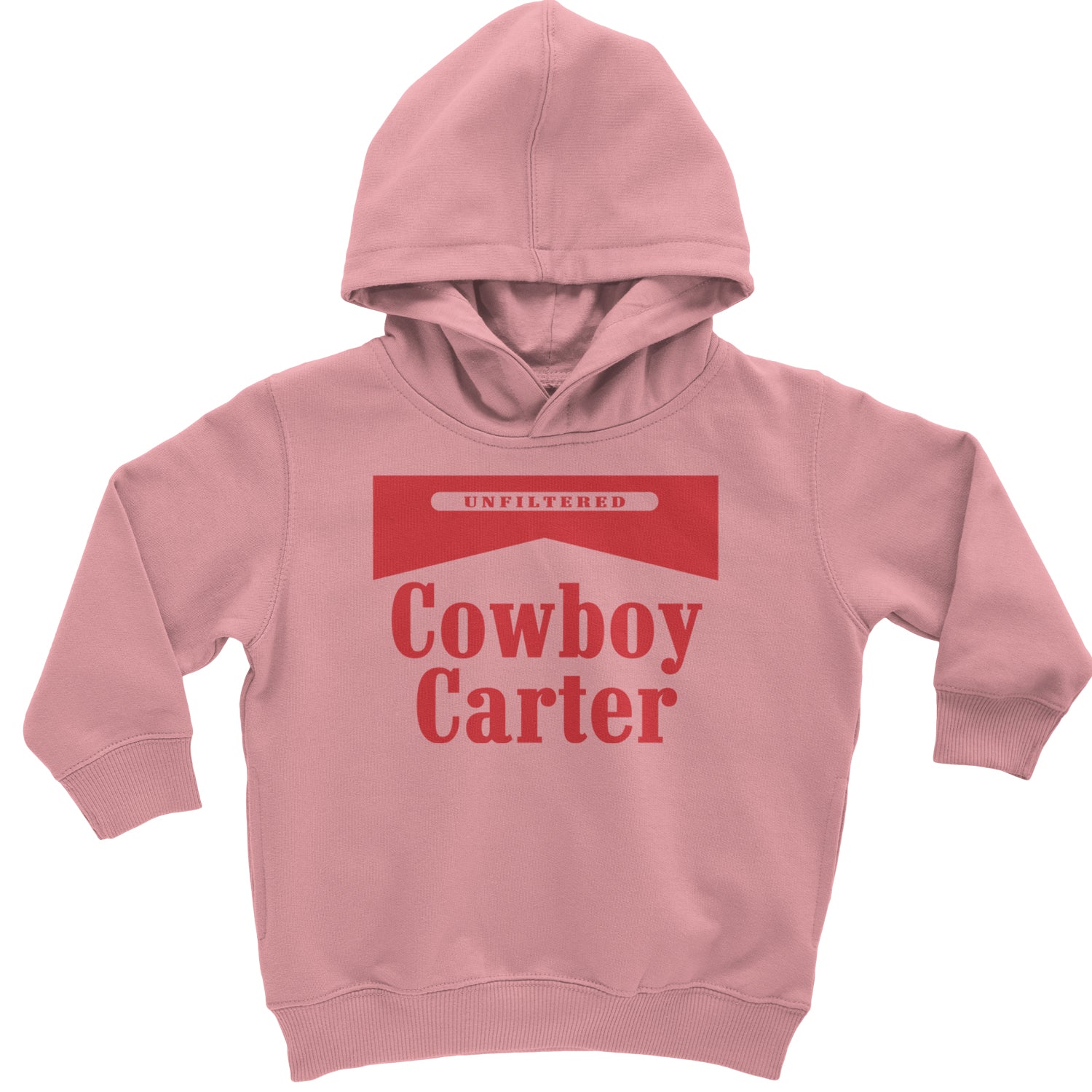 Cowboy Karter Country Act Two Toddler Hoodie And Infant Fleece Romper Mauve