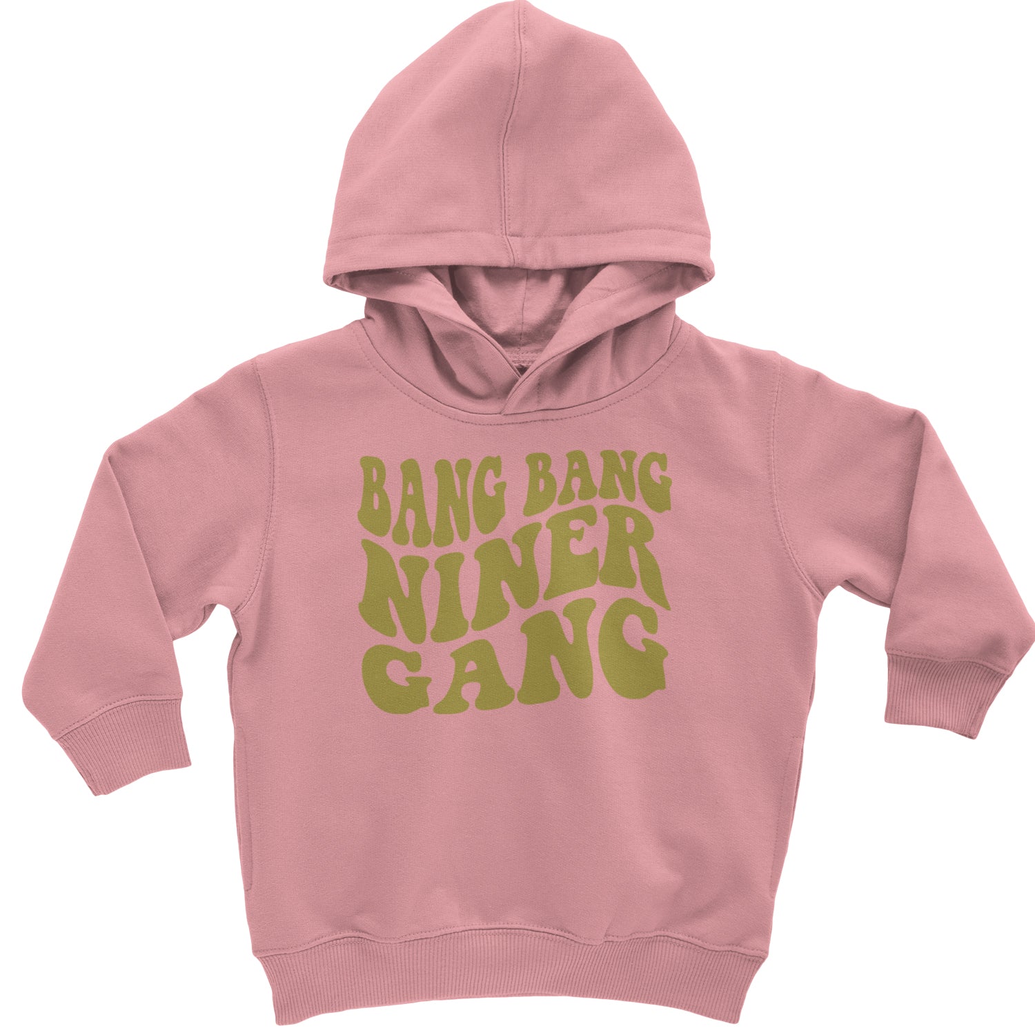 WAVE Bang Bang Nin-r Gang San Francisco Toddler Hoodie And Infant Fleece Romper Mauve